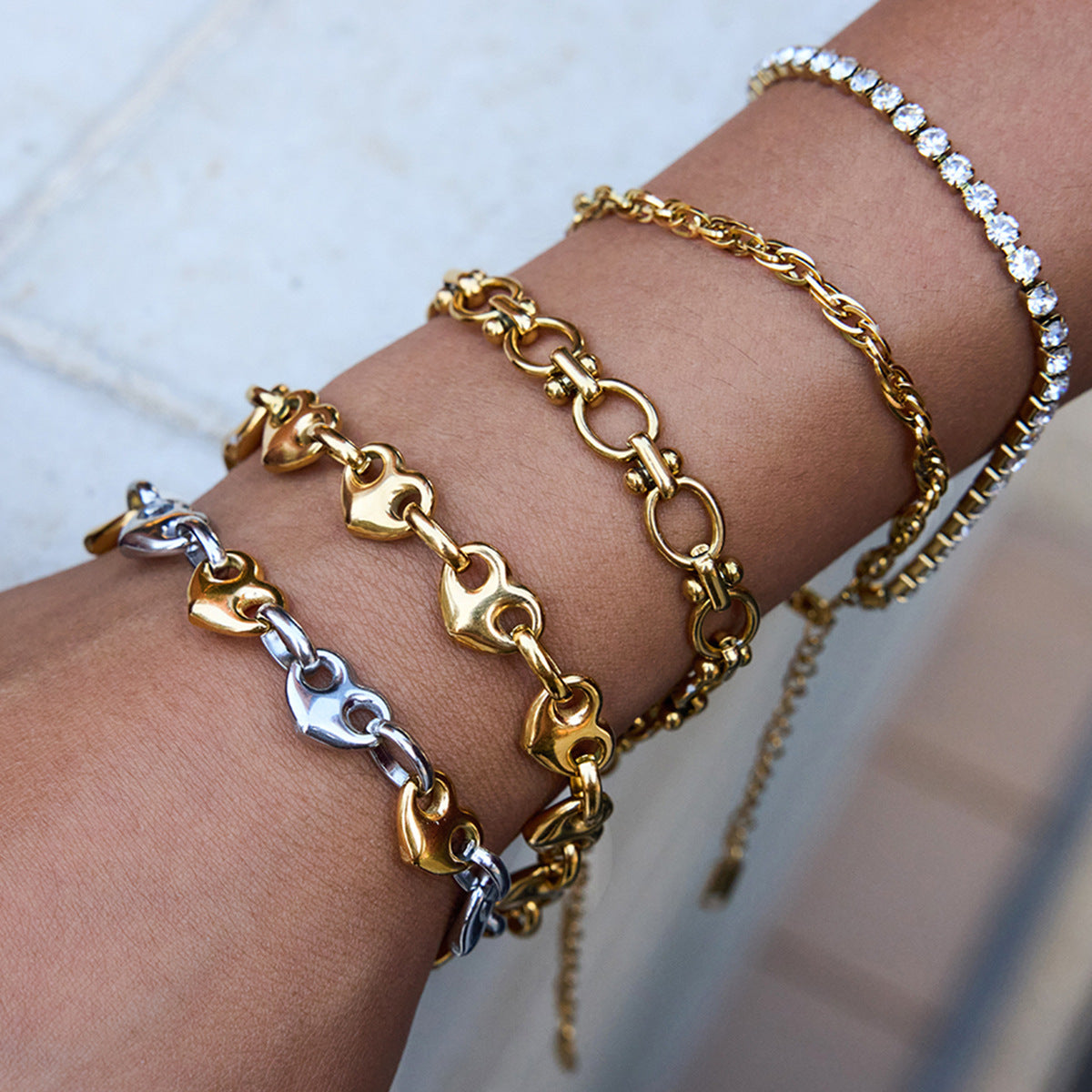 Love Light Luxury High-grade Necklace Earrings