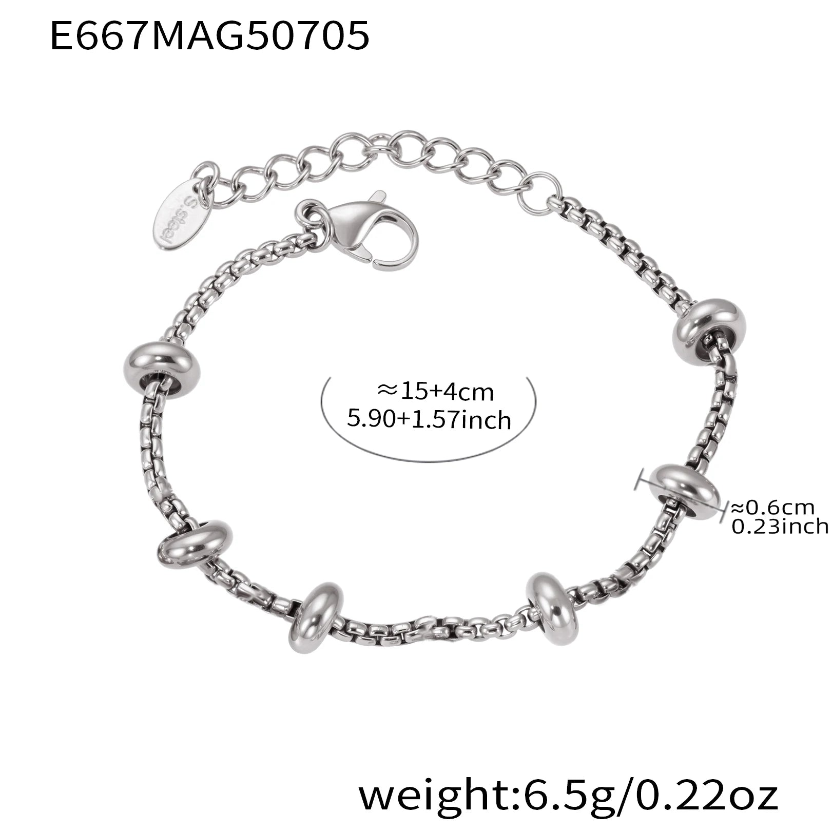 Pulsera gold and platinum