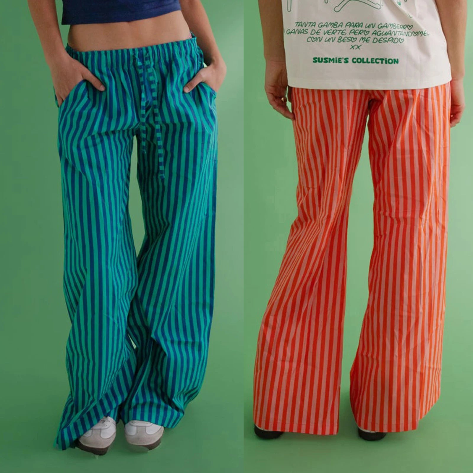 Pantalon suelto cargo 2025 colorido
