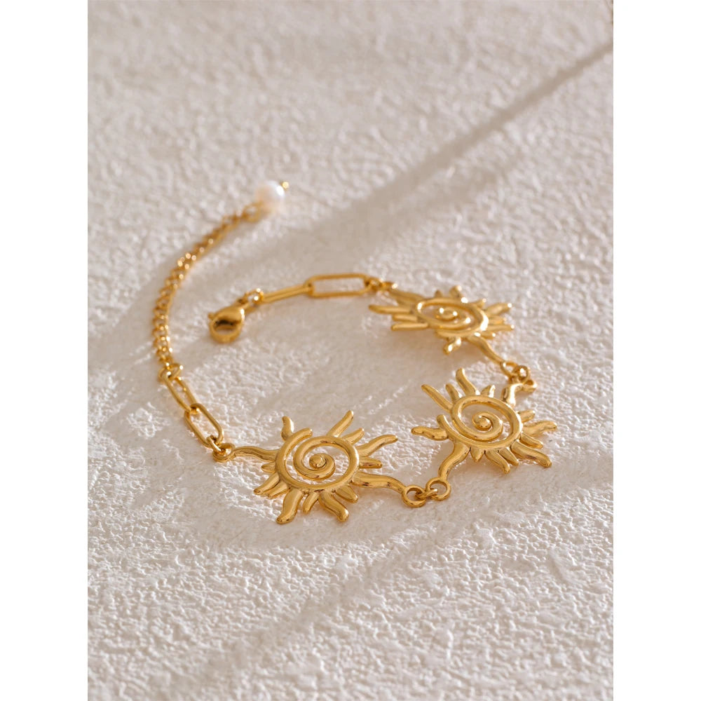 collar de sol y pulsera de muñeca de Verano