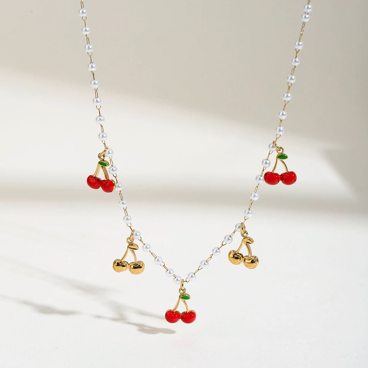 Cherry and pearl