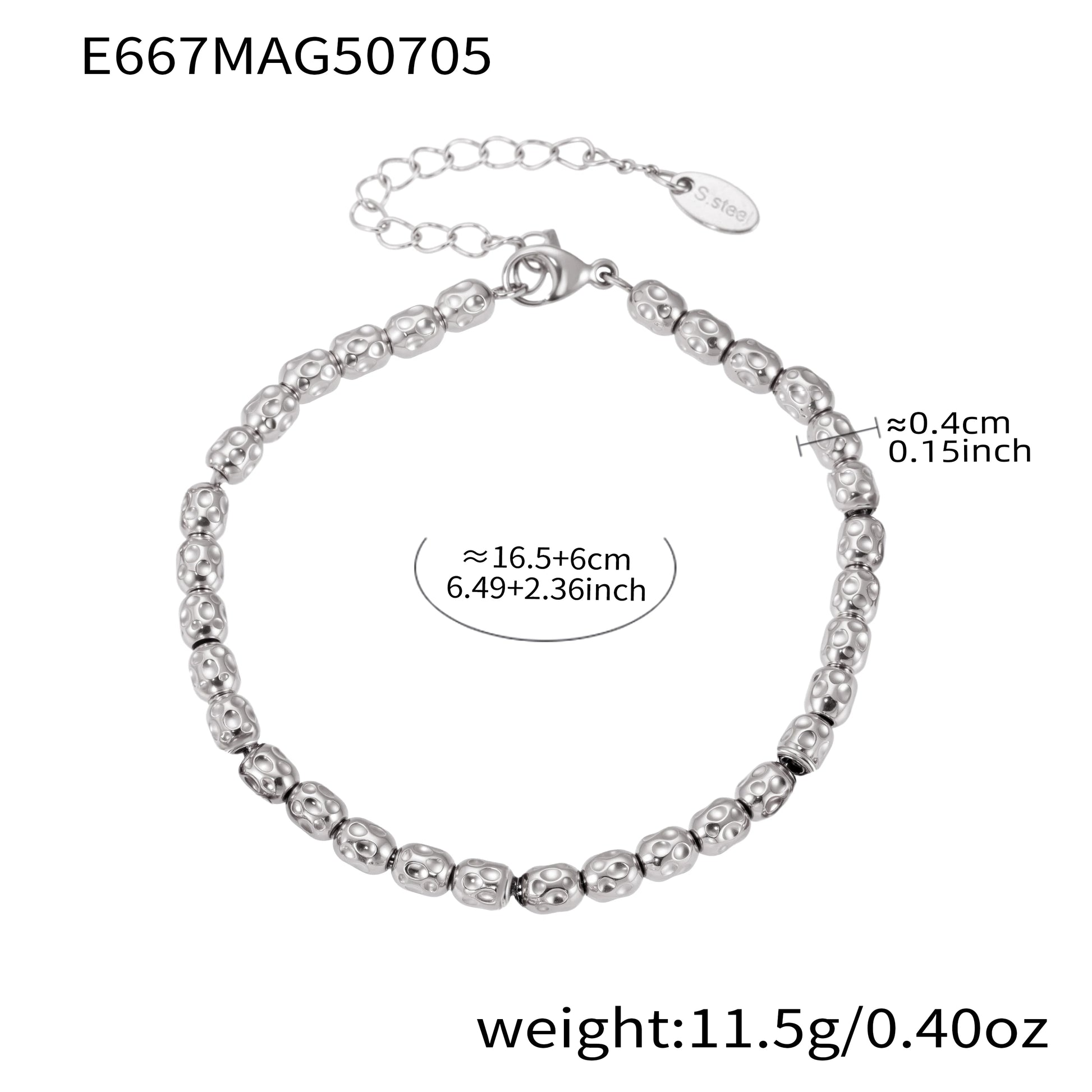Pulsera gold and platinum