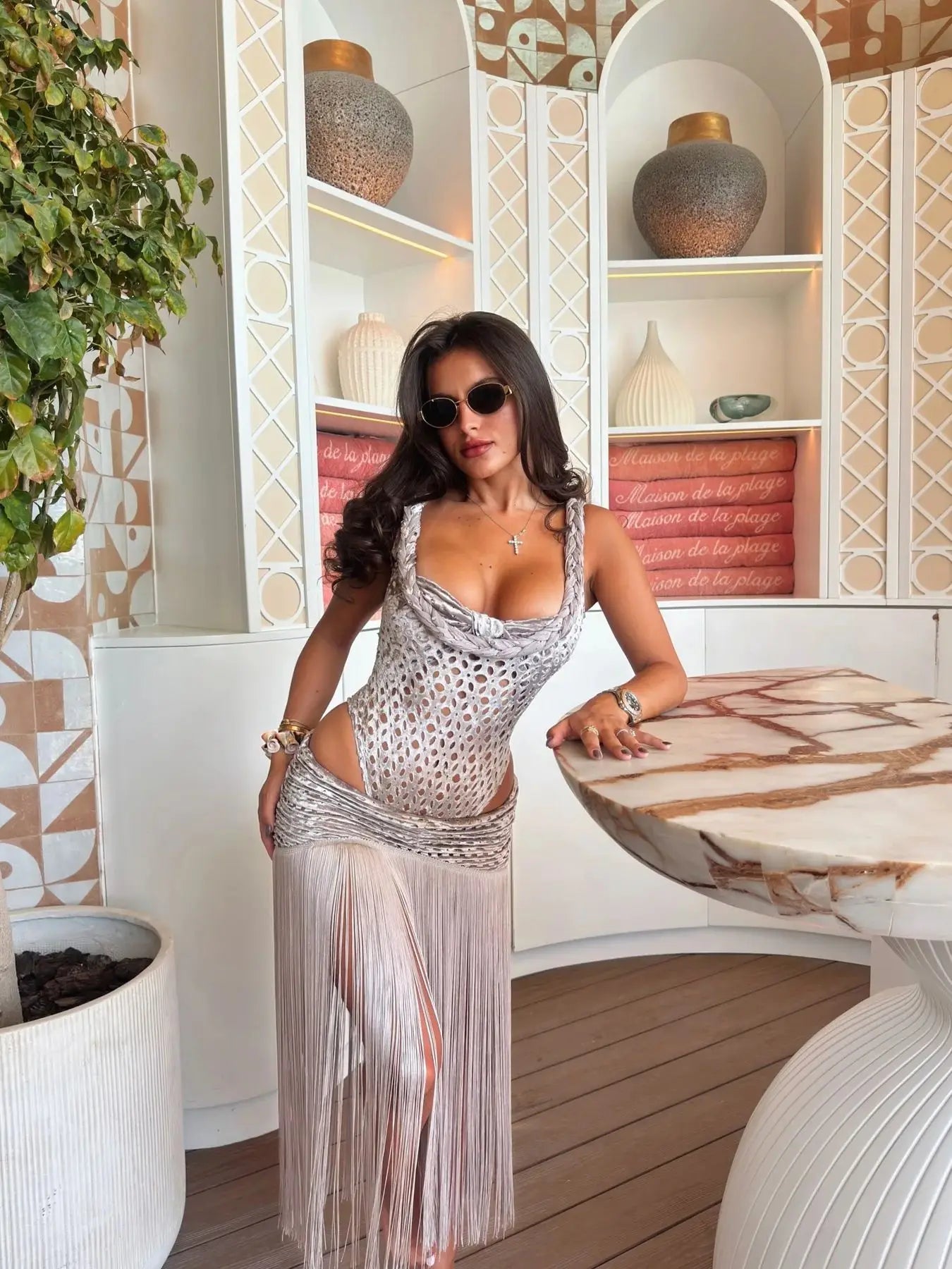 Traje de verano fresco