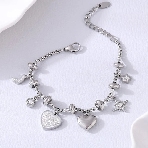 Charm heart Stainless Steel