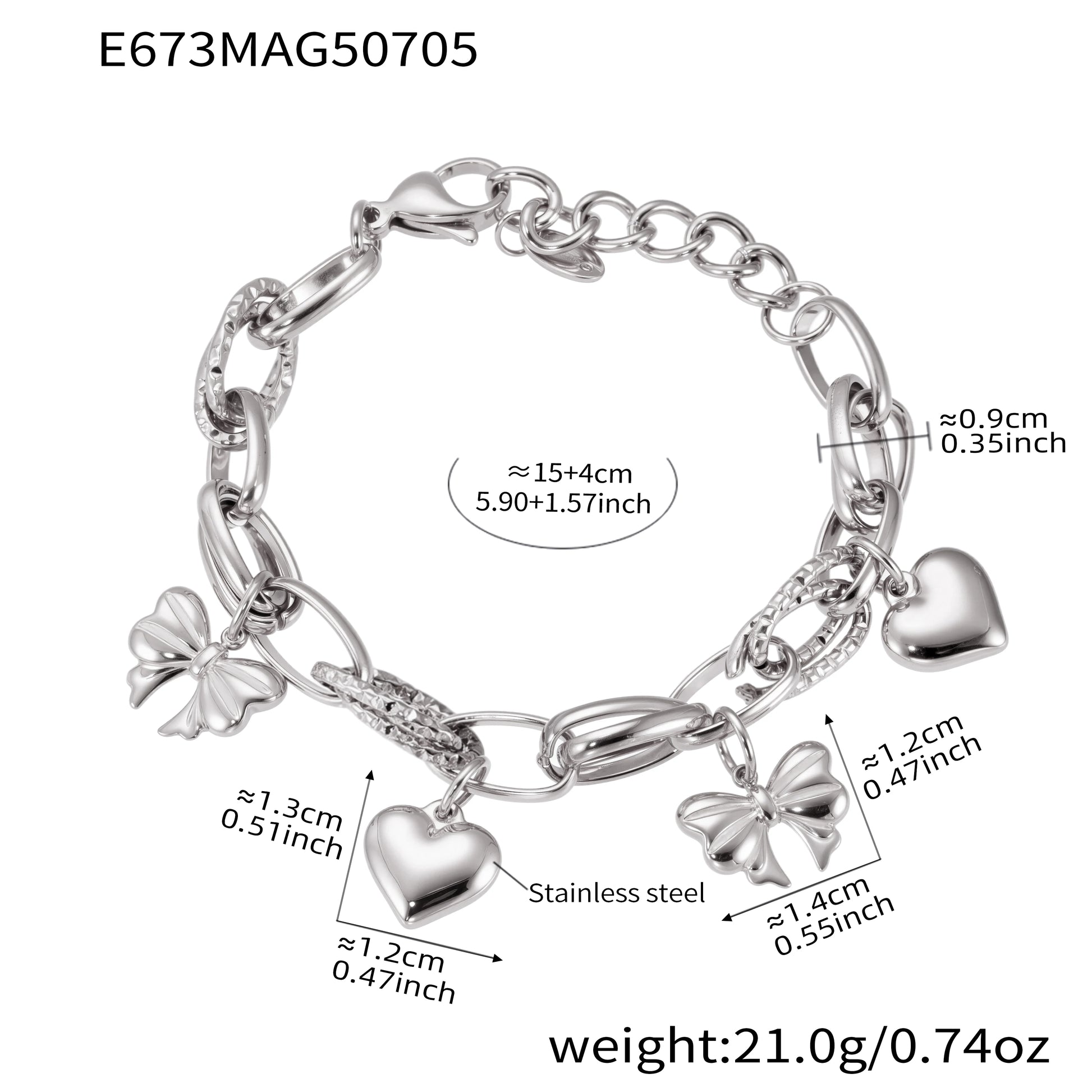 Pulsera gold and platinum