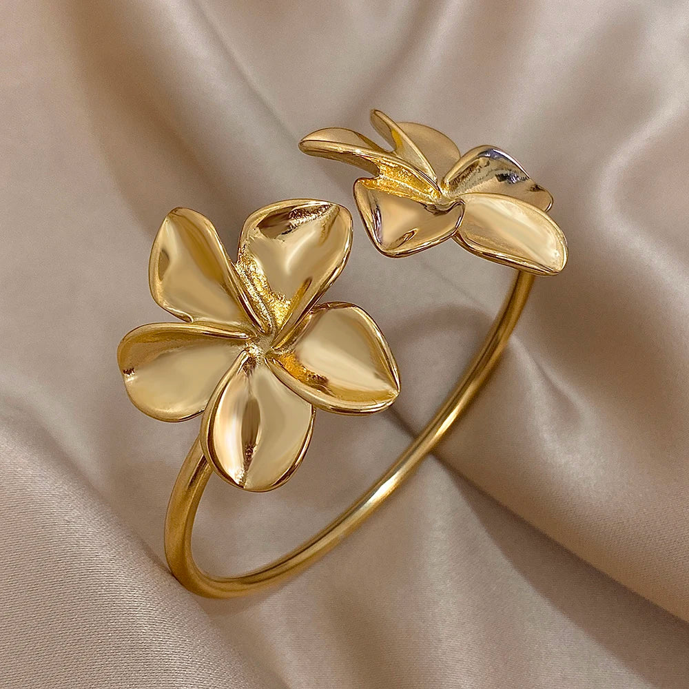 bracalete acero stainlees steel gold summer girl trends