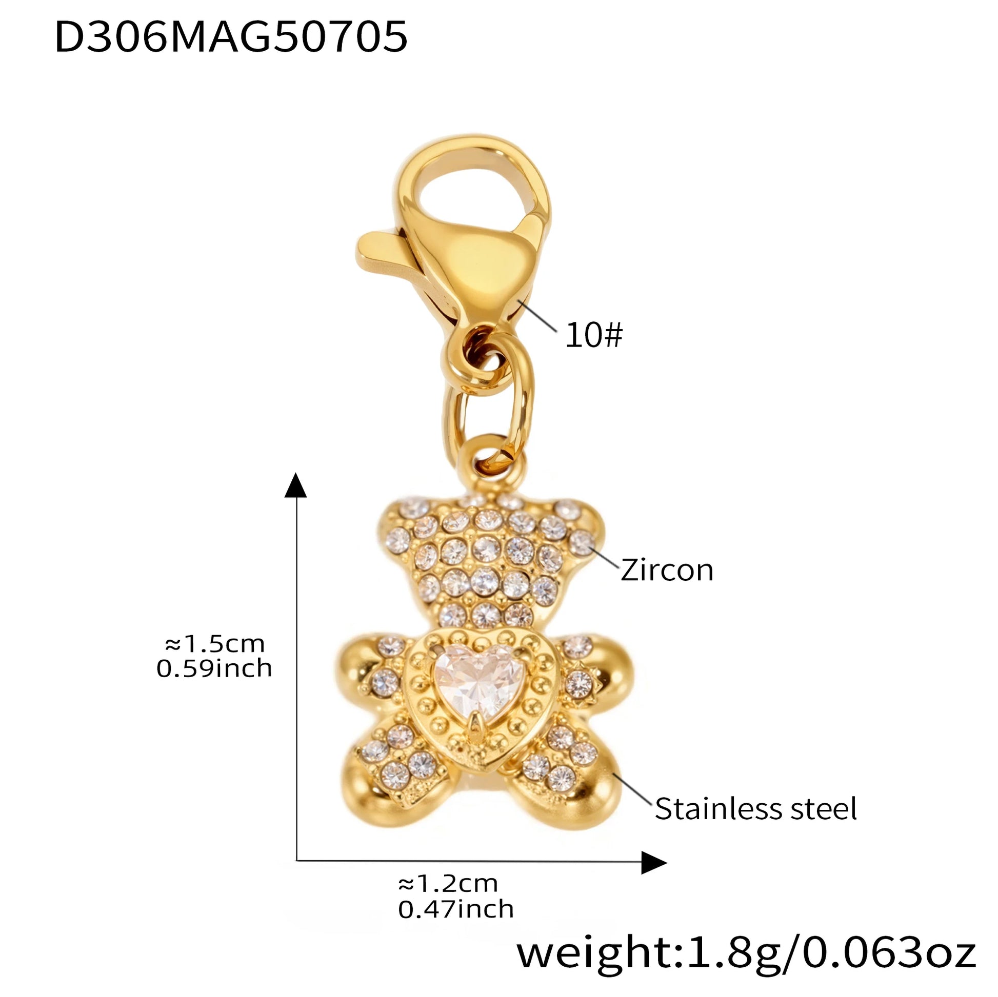 Pulsera gold and platinum