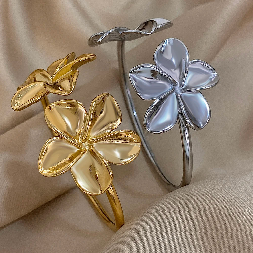 bracalete acero stainlees steel gold summer girl trends