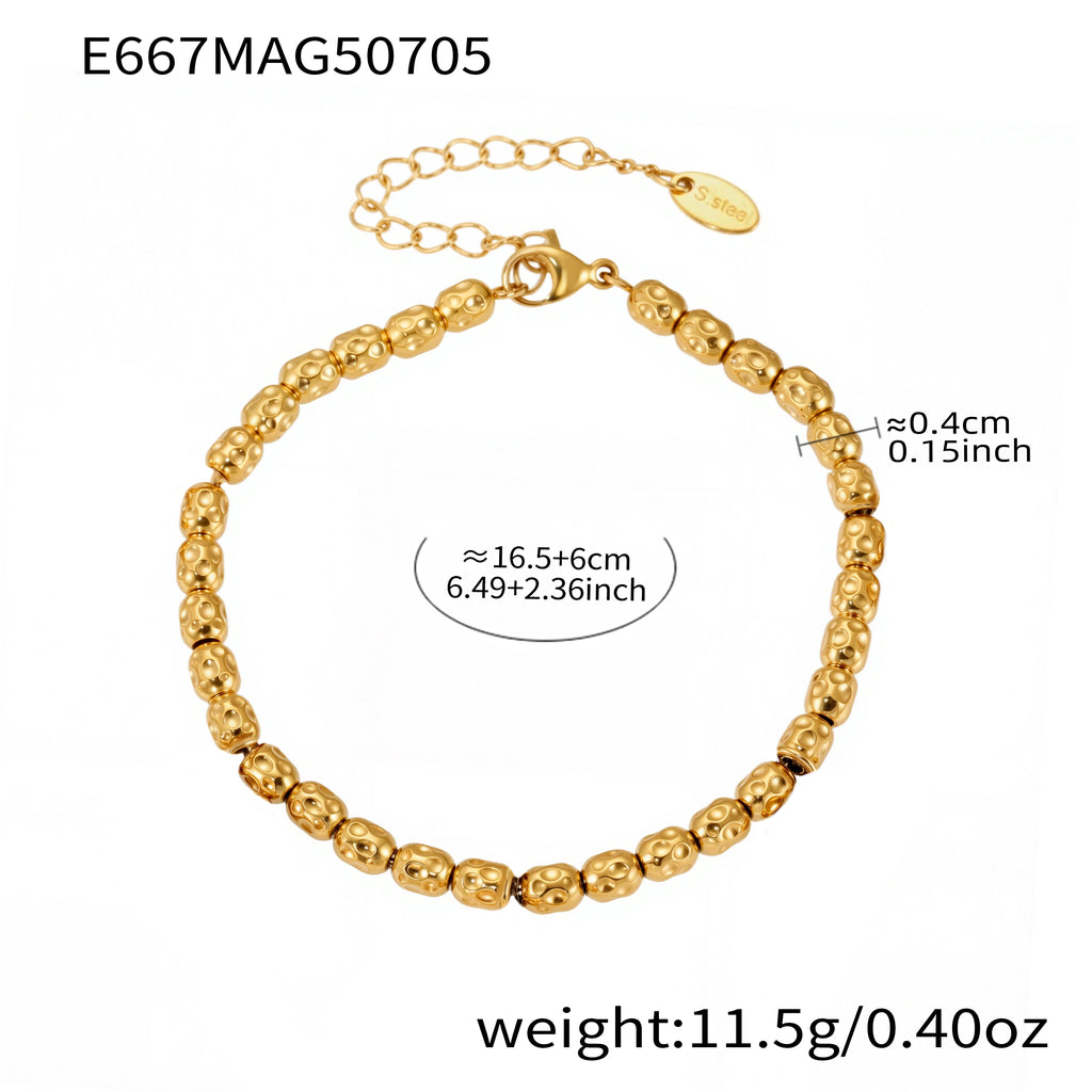 Pulsera gold and platinum