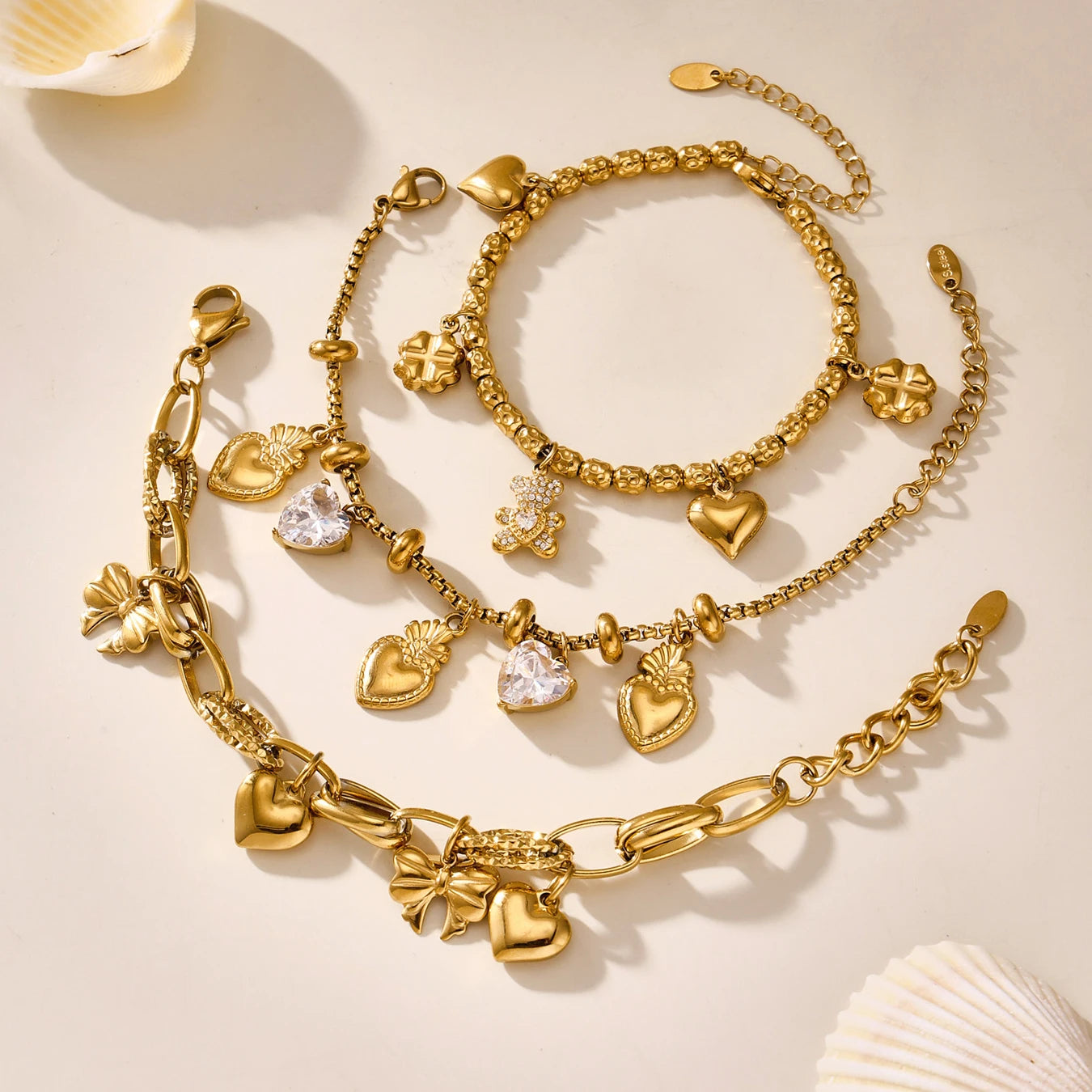 Pulsera gold and platinum