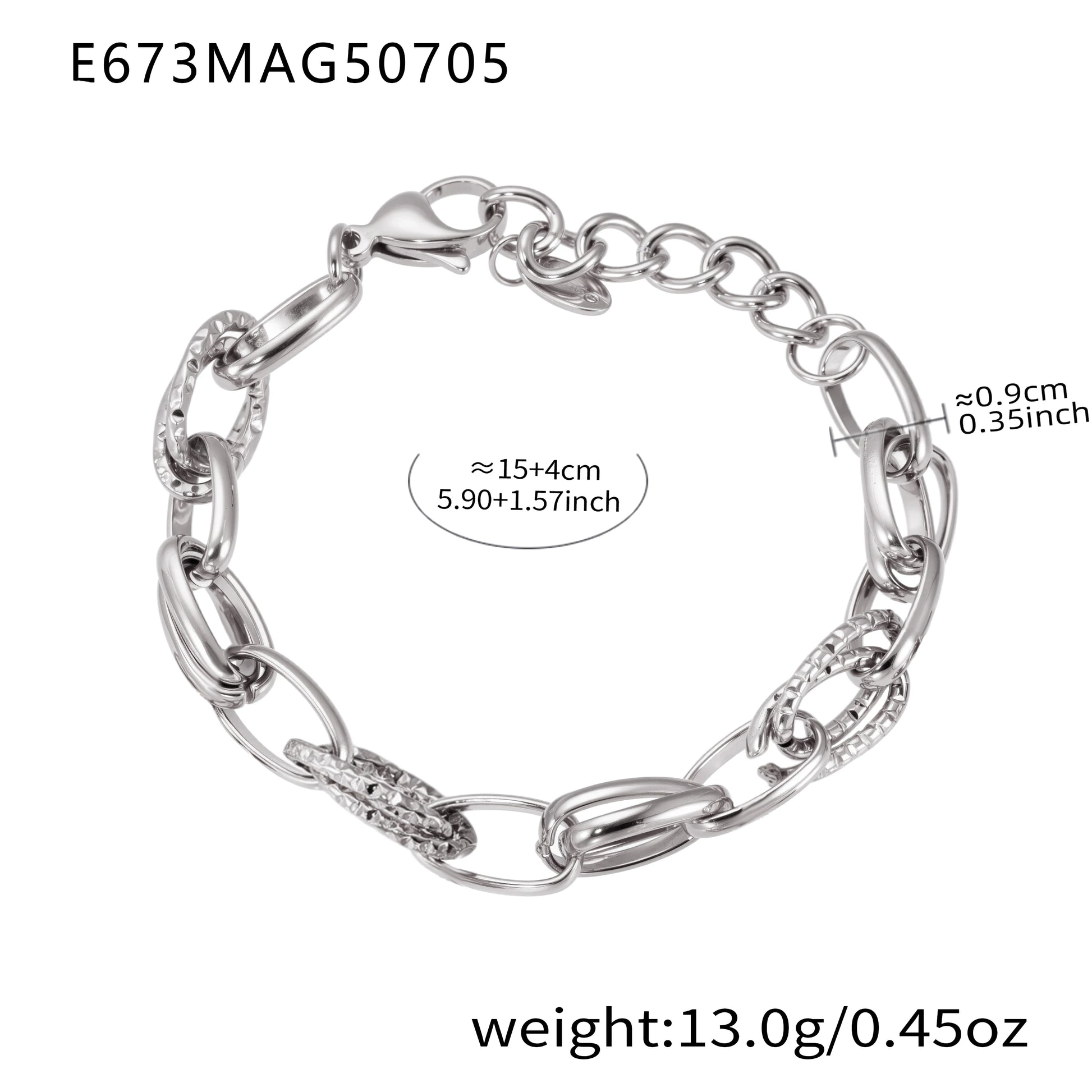 Pulsera gold and platinum