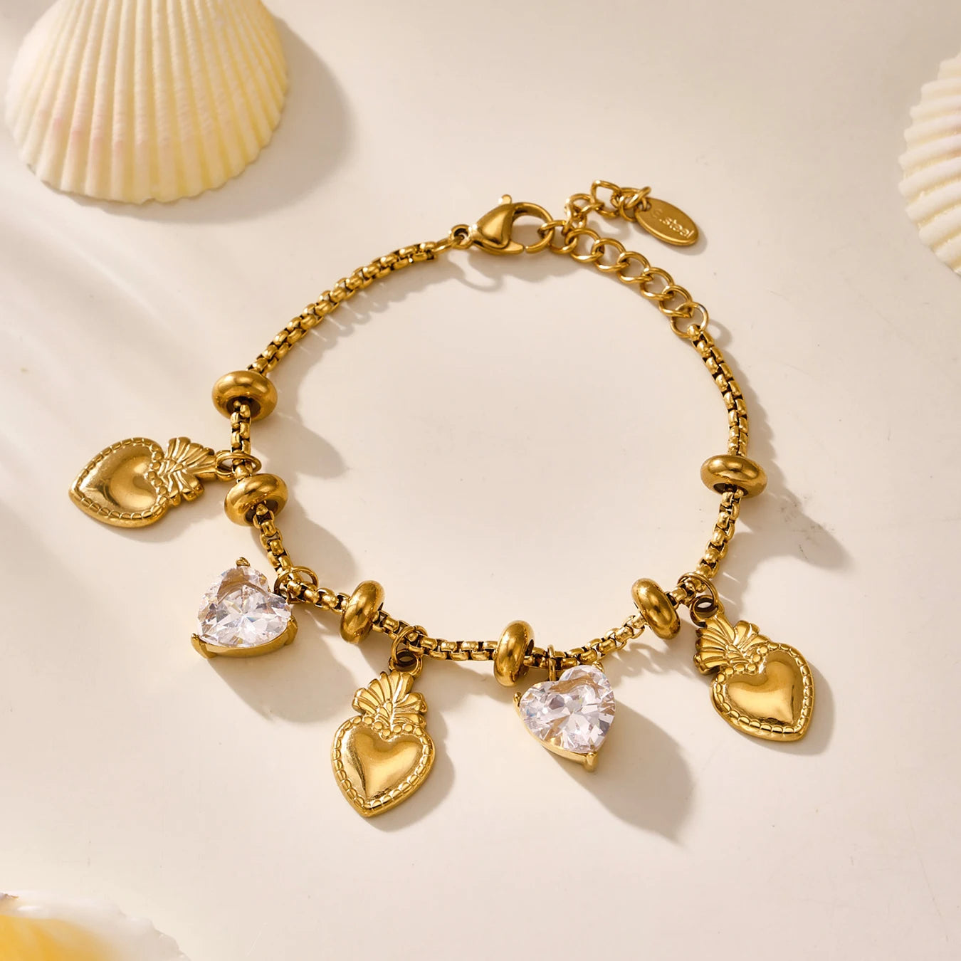Pulsera gold and platinum