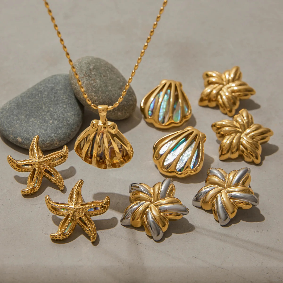 Collares hermoso de mar