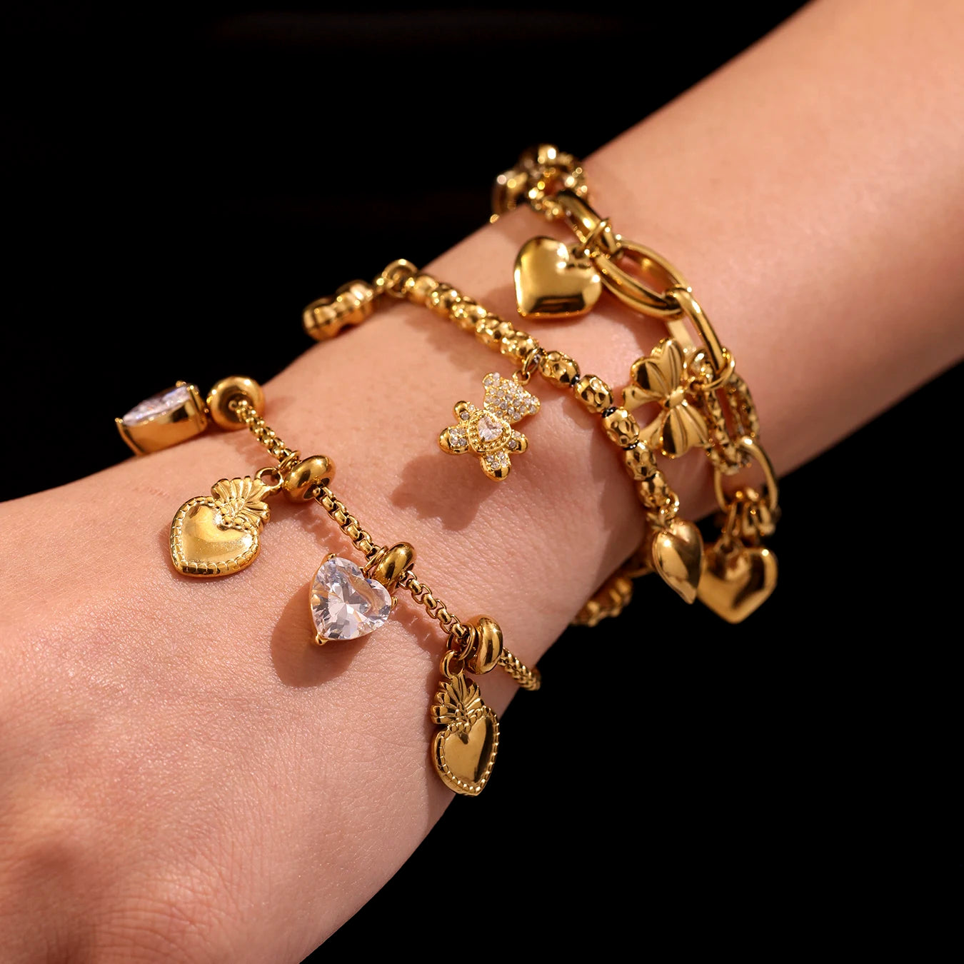 Pulsera gold and platinum