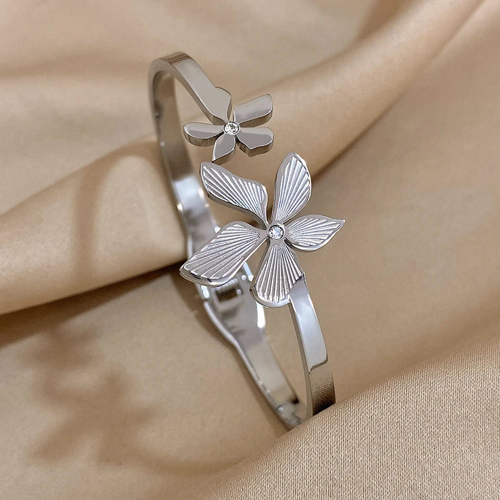 bracalete acero stainlees steel gold summer girl trends