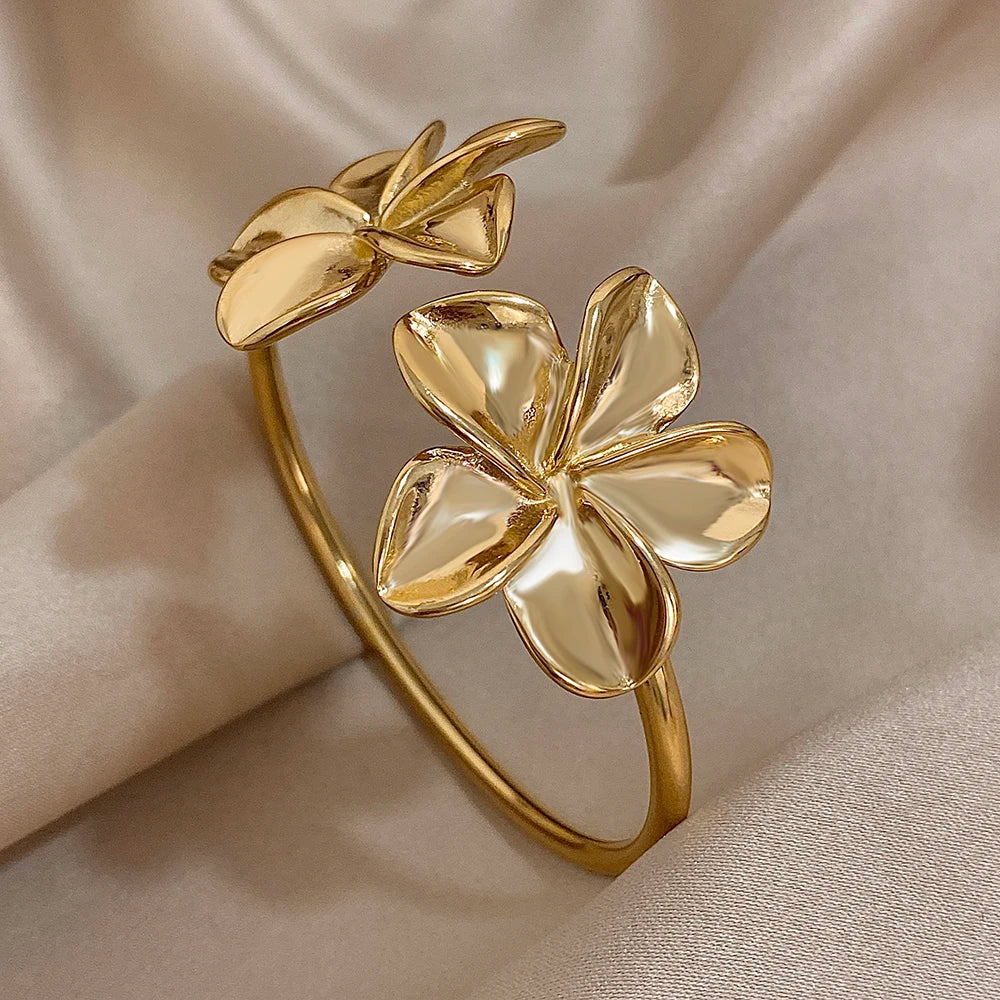 bracalete acero stainlees steel gold summer girl trends