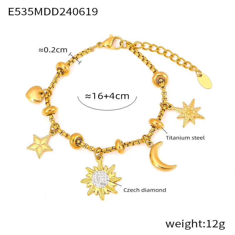 Charm heart Stainless Steel